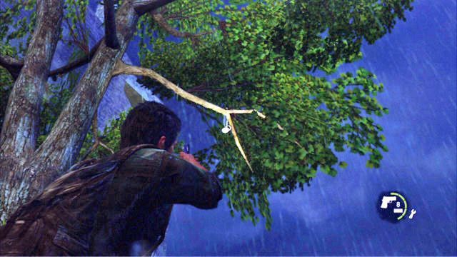 Zobaczysz wtedy kilka drzew, a na jednym z nich będzie wisiał medalion - Peryferia | Artefakty i nieśmiertelniki w The Last of Us - The Last of Us - poradnik do gry