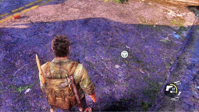 Na jej szczycie powieszono medalion, który musisz zestrzelić i podnieś - Miasteczko Billa | Artefakty i nieśmiertelniki w The Last of Us - The Last of Us - poradnik do gry