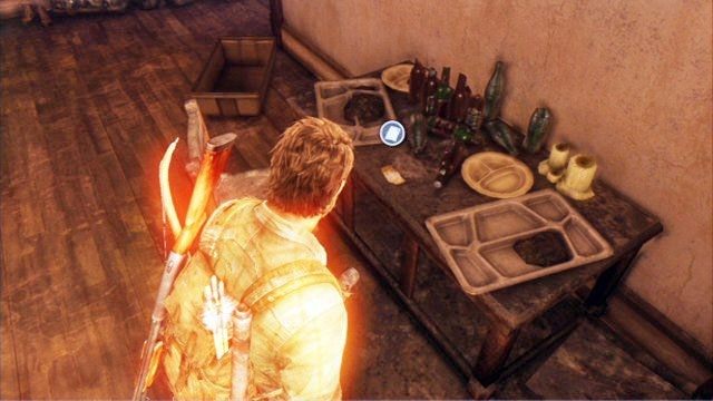 Na prawo od nich znajduje się biuro twojego towarzysza, gdzie ukryta została kolejna notka - Miasteczko Billa | Artefakty i nieśmiertelniki w The Last of Us - The Last of Us - poradnik do gry