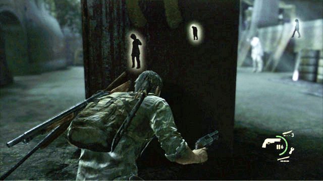 Po tym jak zostaniesz rozdzielony z Ellie, będziesz musiał przekradać się miedzy wieloma zombiakami - Przedmieścia - Kanały | Artefakty i nieśmiertelniki w The Last of Us - The Last of Us - poradnik do gry