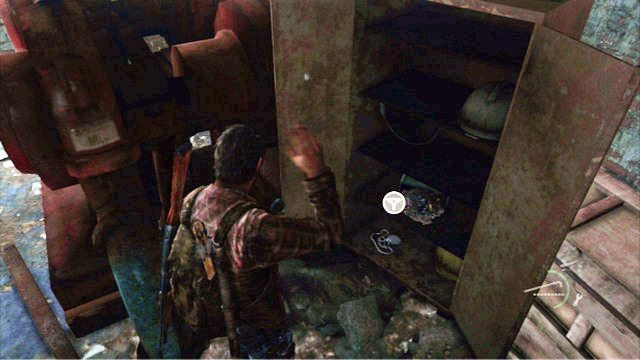 Na jednym z regałów znajdziesz jeszcze jeden nieśmiertelnik - Tama Tommyego | Artefakty i nieśmiertelniki w The Last of Us - The Last of Us - poradnik do gry