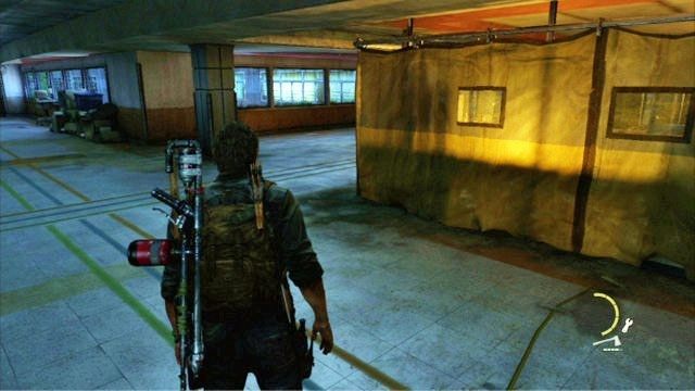 Idąc dalej prosto powinieneś zobaczyć duży namiot - Laboratorium Świetlików | Artefakty i nieśmiertelniki w The Last of Us - The Last of Us - poradnik do gry