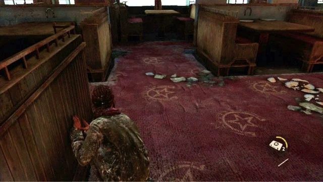 Podejście wroga nie jest trudne, ale musisz uważać na porozrzucane po podłodze szczątki naczyń - The Last of Us: David - jak pokonać bossa? - The Last of Us - poradnik do gry