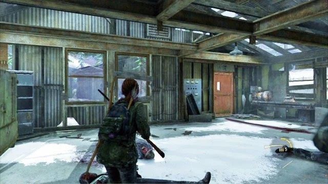 Pierwsi przeciwnicy pojawią się przed tobą - Polowanie | Kurort nad jeziorem | Solucja The Last of Us - The Last of Us - poradnik do gry