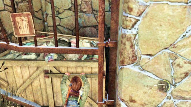 Drugą czerwoną rurę będzie blokowały jakieś śmieci - Polowanie | Kurort nad jeziorem | Solucja The Last of Us - The Last of Us - poradnik do gry