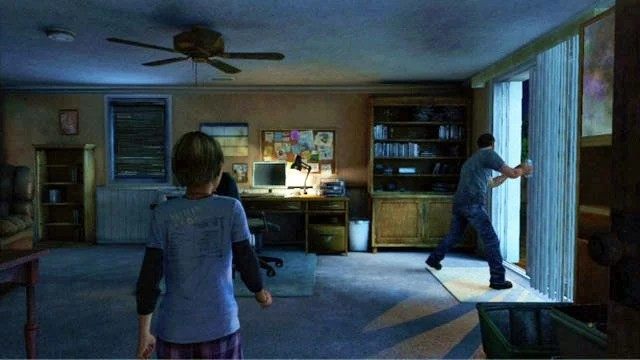 Możesz potem udać się do pokoju obok, gdzie po chwili pojawi się Joel - Prolog | Prolog i Strefa kwarantanny | Solucja The Last of Us - The Last of Us - poradnik do gry