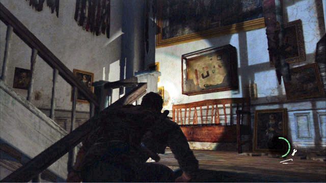 Za nimi znajdziesz schody prowadzące piętro wyżej - Muzeum | Peryferia | Solucja The Last of Us - The Last of Us - poradnik do gry