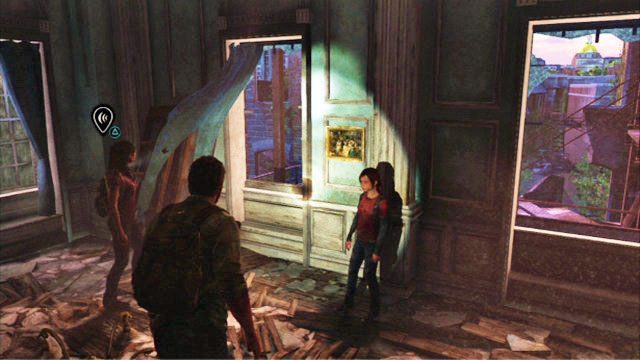 Po śmierci ostatniego zombiaka podejdź do wybitego okna w rogu sali - Muzeum | Peryferia | Solucja The Last of Us - The Last of Us - poradnik do gry