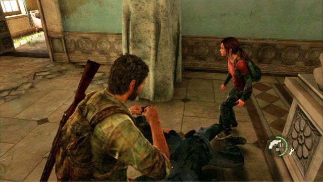 Gdy zginie, pozostanie ci już tylko jeden żołnierz, który nie powinien sprawić większych problemów - Budynek ratusza (mapa) | Peryferia | Solucja The Last of Us - The Last of Us - poradnik do gry