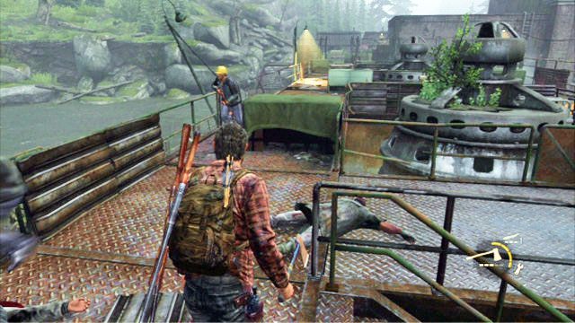 Podkradnij się do przeciwników i zabij ich przy pomocy siekiery - Hydroelektrownia | Tama Tommyego | Solucja The Last of Us - The Last of Us - poradnik do gry