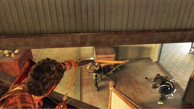 Dobrym sposobem na wyeliminowanie ich jest ostrzał z łuku - Ranczo | Tama Tommyego | Solucja The Last of Us - The Last of Us - poradnik do gry