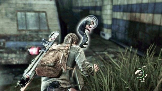 Jeden z zombiaków zablokuje ci jednak dalsze przejście - Tunel (mapa) | Zajezdnia | Solucja The Last of Us - The Last of Us - poradnik do gry