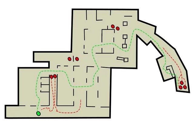Legenda - Szpital (mapa) | Laboratorium Świetlików | Solucja The Last of Us - The Last of Us - poradnik do gry