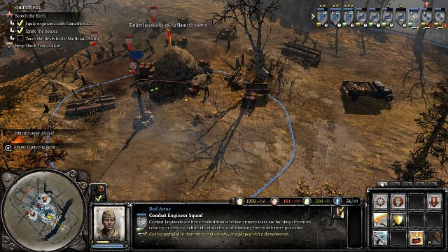 Pola będą obsadzone przez Niemców - Misja 02 - Spalona ziemia | Kampania w Company of Heroes 2 - Company of Heroes 2 - poradnik do gry