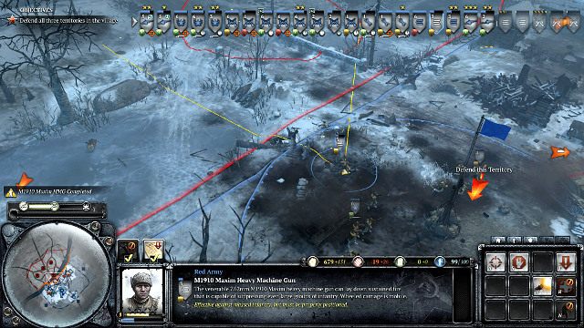 Ciężki sprzęt bez obsługi powinien być natychmiast przejmowany przez poborowych - Misja 03 - Pomoc jest w drodze | Kampania w Company of Heroes 2 - Company of Heroes 2 - poradnik do gry