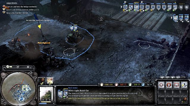 Zdobądź bonusowy most, by zapewnić sobie wsparcie - Misja 05 - Stalingrad | Kampania w Company of Heroes 2 - Company of Heroes 2 - poradnik do gry