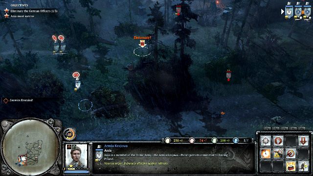 Bomby skutecznie przerzedzą oddziały wroga - Misja 11 - Za linią wroga | Kampania w Company of Heroes 2 - Company of Heroes 2 - poradnik do gry