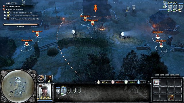 Po oczyszczeniu terenu nie wysyłaj Ani do informatora - Misja 11 - Za linią wroga | Kampania w Company of Heroes 2 - Company of Heroes 2 - poradnik do gry