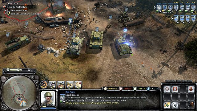 Przed przejęciem punktu napraw dokładnie sprzęt i uzupełni braki w oddziałach - Misja 13 - Halbe | Kampania w Company of Heroes 2 - Company of Heroes 2 - poradnik do gry