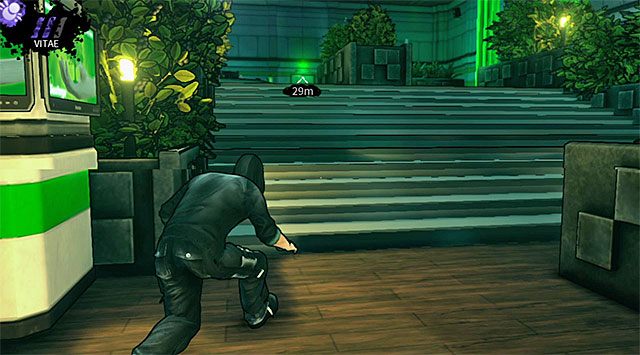 Schody prowadzące w okolice wyjścia z lobby - Lobby | Rozdział 2 - Geoforge | DARK - DARK - poradnik do gry