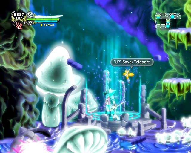 Stanu gry nie można zapisać w dowolnym momencie - Rozdział 2 - Darkness | Solucja Dust An Elysian Tail - Dust: An Elysian Tail - poradnik do gry