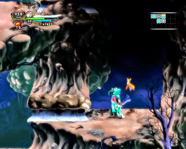 Użyj wślizgu w prawo, lewo, prawo - żeby zebrać klucze. - Rozdział 3 - Love | Solucja Dust An Elysian Tail - Dust: An Elysian Tail - poradnik do gry