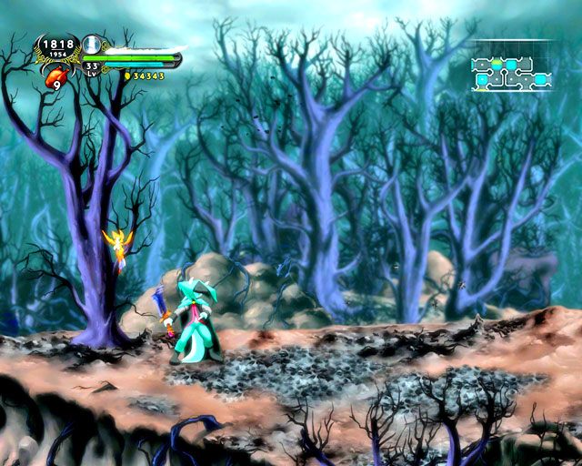 Dzięki mapce, możesz się zorientować, w jakich lokacjach jeszcze nie byłeś - Rozdział 3 - Love | Solucja Dust An Elysian Tail - Dust: An Elysian Tail - poradnik do gry