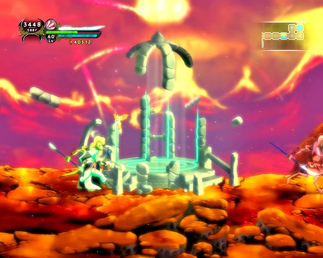 To jeden z ostatnich punktów zapisu stanu gry, z którego skorzystasz - Ostatnia potyczka | Solucja Dust An Elysian Tail - Dust: An Elysian Tail - poradnik do gry