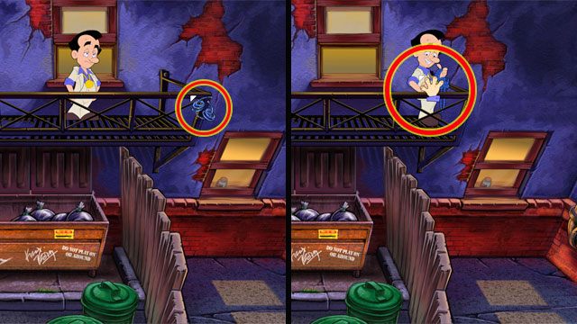 Użyj tego sznura na barierce po prawej, a Larry przywiąże go do barierki - 3. Faith | Solucja Leisure Suit Larry Reloaded - Leisure Suit Larry: Reloaded - poradnik do gry