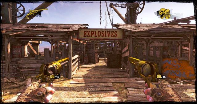 Wejście do magazynów - 5 - The Magnificent One | Solucja | Call of Juarez Gunslinger - Call of Juarez: Gunslinger - poradnik do gry