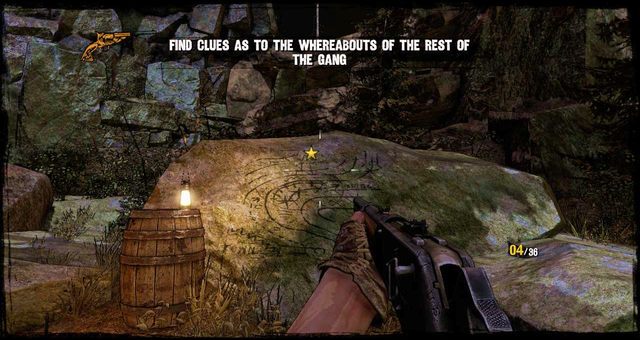 Mapa na skale, zbadaj ją - 11 - 1:30 to Hell | Solucja | Call of Juarez Gunslinger - Call of Juarez: Gunslinger - poradnik do gry