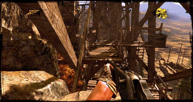 Wejście na most - 11 - 1:30 to Hell | Solucja | Call of Juarez Gunslinger - Call of Juarez: Gunslinger - poradnik do gry