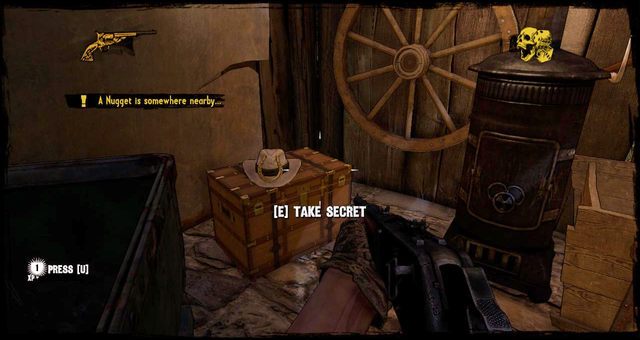 Okruch na skrzyni w domu kowala - Rozdział 6 | Okruchy prawdy (znajdźki) | Call of Juarez Gunslinger - Call of Juarez: Gunslinger - poradnik do gry