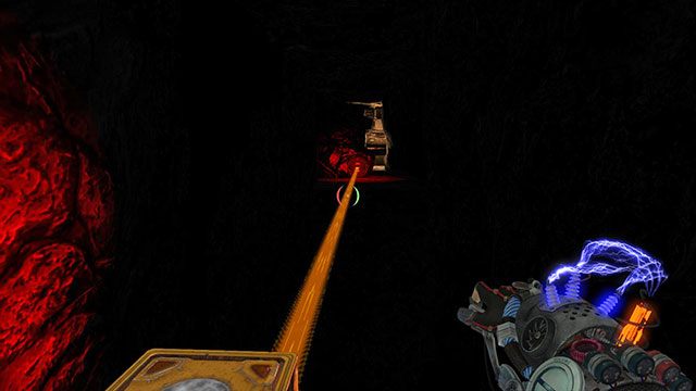 Uważaj, bo pod promieniem znajduje się tylko przepaść - Darkness | Akt II | Magrunner Dark Pulse - Magrunner: Dark Pulse - poradnik do gry