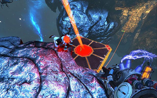 Rozstawianie Newtona nie jest konieczne, ale zaoszczędzi Ci trochę czasu - Gruckezberg Continuum | Akt III | Magrunner Dark Pulse - Magrunner: Dark Pulse - poradnik do gry
