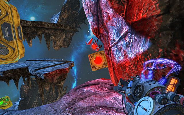 Postaw kostkę, a sam przeskocz na drugą stronę - Starspawn | Akt III | Magrunner Dark Pulse - Magrunner: Dark Pulse - poradnik do gry