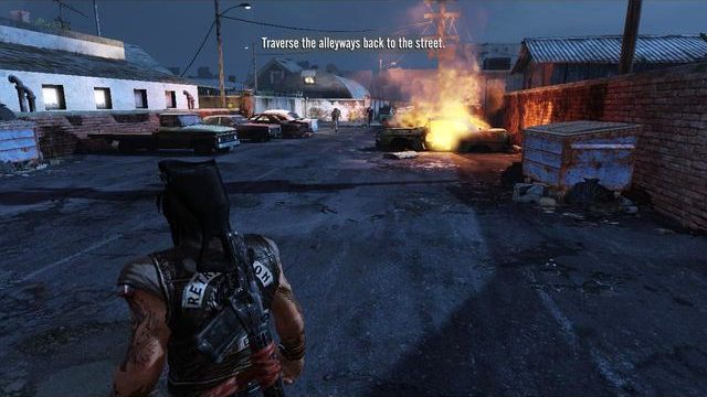 Zamieszki w miasteczku - Na tropie Greasy Stevea | Rozdział 7 - Greasy Steve | Ride to Hell Retribution - Ride to Hell: Retribution - poradnik do gry