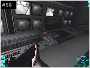 Wróć na korytarz i od razu skręć w prawo, idź do drzwi, które wcześniej były zamknięte [#59] - Misja 07 - High Maintenance - Die Hard: Nakatomi Plaza - poradnik do gry