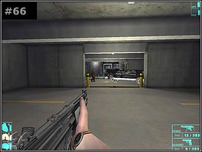 Teraz Argyle zrobi sobie rundkę dookoła parkingu - Misja 08 - Argyles Run - Die Hard: Nakatomi Plaza - poradnik do gry