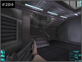 Przejdź przez drzwi i dalej przez kolejne zbrojone - Misja 23 - R&B Lab - Die Hard: Nakatomi Plaza - poradnik do gry