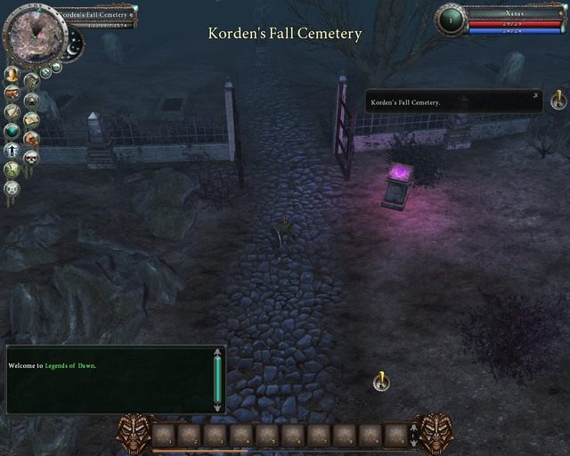 Bramy cmentarza - Questy | Kordens Fall (miasto i okolice) | Legends Of Dawn - Legends Of Dawn - poradnik do gry
