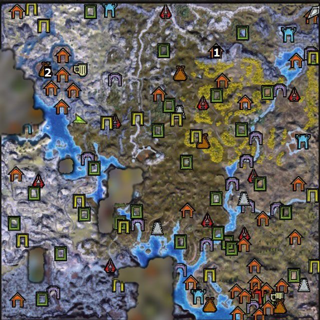 Legenda - Mapa/Questy | Korlivasur | Legends Of Dawn - Legends Of Dawn - poradnik do gry