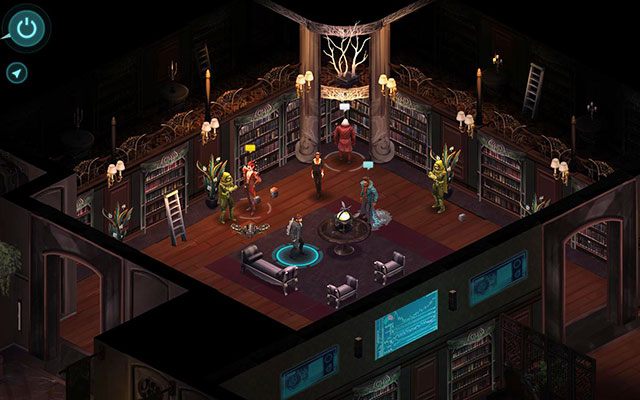 Tajemne spotkanie w pięknej bibliotece - The Estate | Opis przejścia Shadowrun Returns - Shadowrun Returns - poradnik do gry