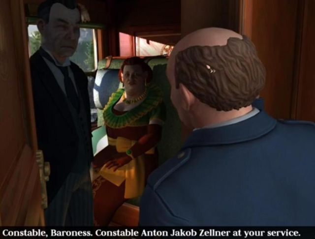 Poznanie baronowej - Pociągiem przez Alpy | Rozdział 1 - Szwajcaria - The Raven: Legacy of a Master Thief - poradnik do gry