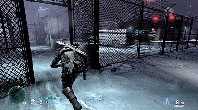 Wąska ścieżka - Wyłączenie wentylatora | Misja 12 - Obiekt F | Splinter Cell Blacklist - Tom Clancys Splinter Cell: Blacklist - poradnik do gry