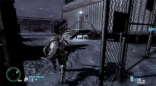 Tylne wejście do budynku - Wyłączenie wentylatora | Misja 12 - Obiekt F | Splinter Cell Blacklist - Tom Clancys Splinter Cell: Blacklist - poradnik do gry