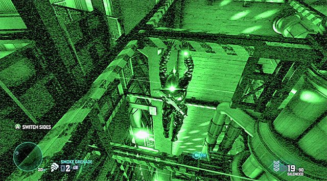 Pozioma belka - Uzyskanie dostępu do systemów obronnych bunkra | Misja 12 - Obiekt F - Tom Clancys Splinter Cell: Blacklist - poradnik do gry