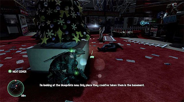 Oczekiwanie na odejście przeciwnika - Zinfiltrowanie hali festiwalowej | Misja 3 - Amerykańska konsumpcja - Tom Clancys Splinter Cell: Blacklist - poradnik do gry