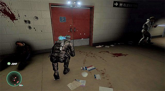 Wejście do piwnicy - Zinfiltrowanie hali festiwalowej | Misja 3 - Amerykańska konsumpcja - Tom Clancys Splinter Cell: Blacklist - poradnik do gry