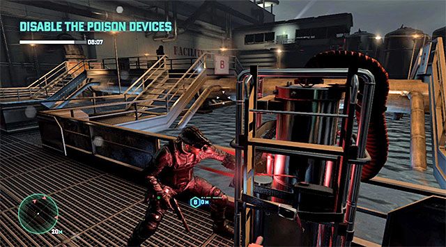 Druga pompa - Wyłączenie pomp | Misja 3 - Amerykańska konsumpcja | Splinter Cell Blacklist - Tom Clancys Splinter Cell: Blacklist - poradnik do gry